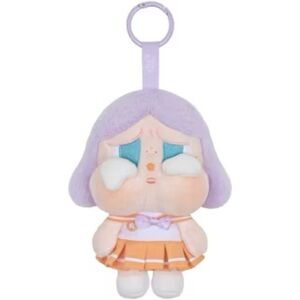 Pop Mart CRYBABY Sunset Concert Series Plush Pendant Blind Box - Bright Orange